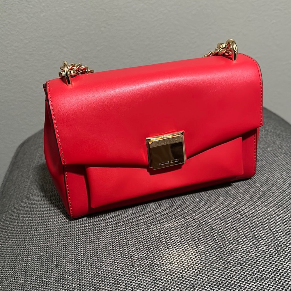 Michael Kors Red Satchel